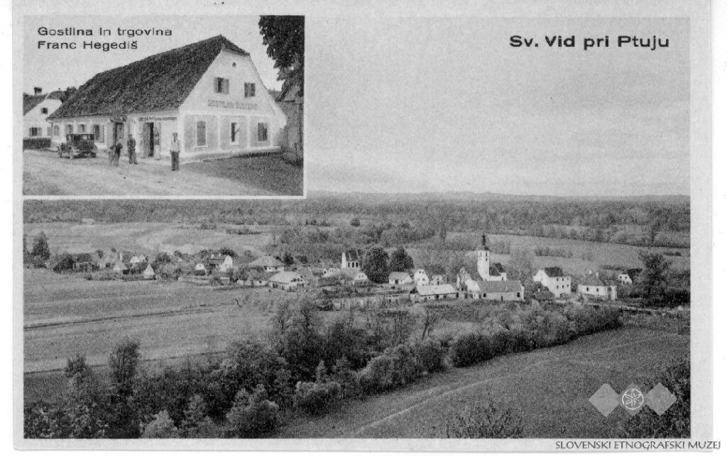 Sveti vid pri Ptuju - zgodovinska fotografija